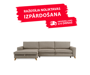 Diivan COPENHAGEN SLEEPING (Vasak nurk, väljatõmmatav) (Beige)